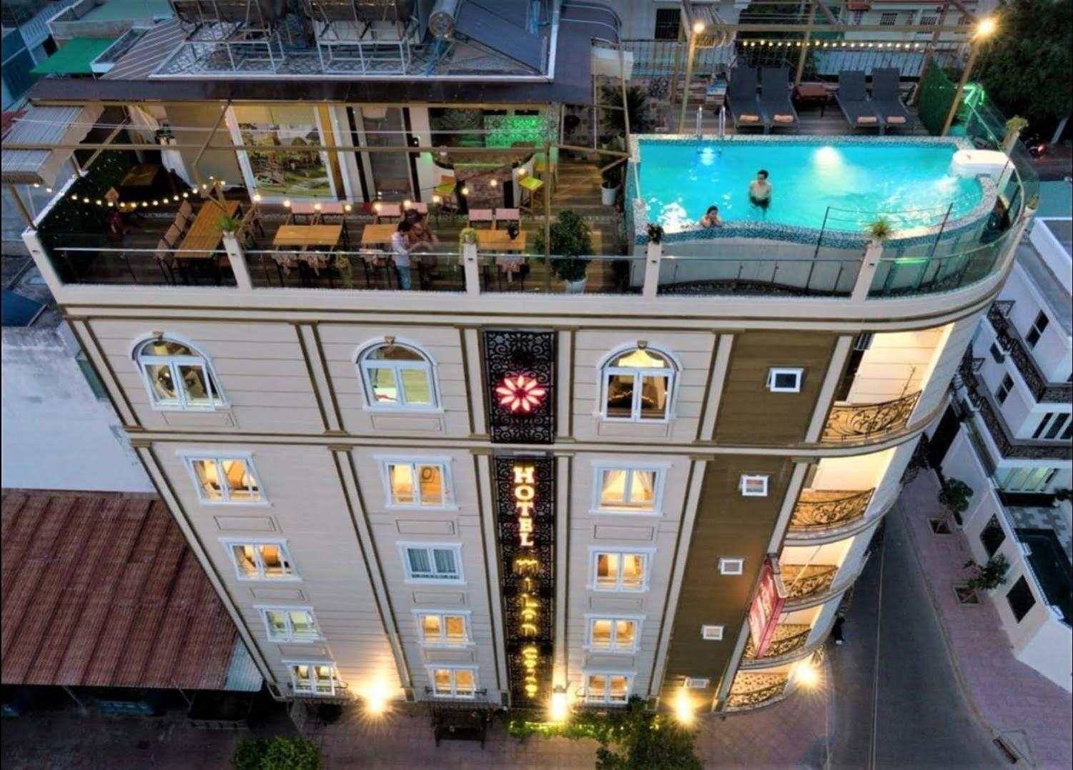Milan Corner Hotel Vung Tau Exterior foto